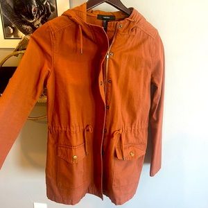Never worn burnt orange jacket